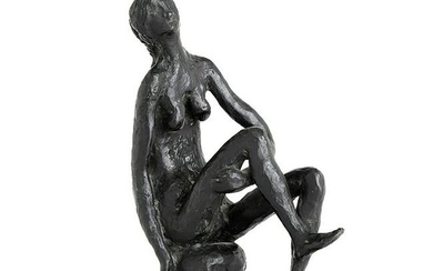 ROBERT COUTURIER (1905-2008) LA FICELLE, 1946 Bronze