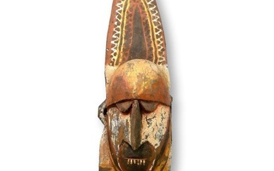Rare Abelam Mens Meeting House Mask Ex Cunningham Collection