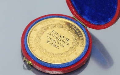 Rare médaille civile de récomprense en or... - Lot 2 - Rossini
