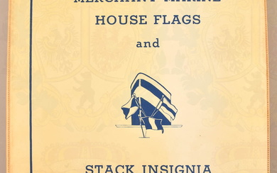 Reference book Merchant Marine House Flags and Stack Insignia 1961