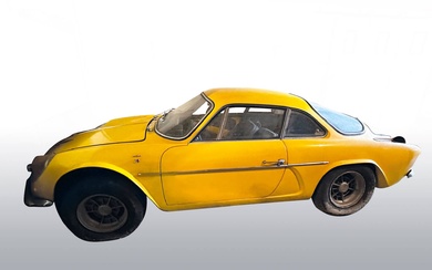 Renault Alpine A110 1600 de 1969 - Jaune Première main Immatriculée 7543AM92 Date de première...