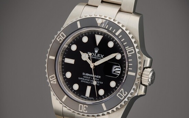 Rolex Reference 116610LN Submariner | A stainless steel automatic wristwatch with date and bracelet, Circa 2018 | 勞力士 型號 116610LN Submariner 精鋼自動上鏈鍊帶腕錶備日期顯示，製作年份約 2018