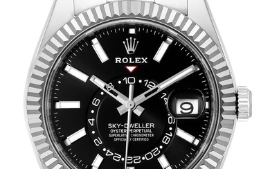Rolex Sky-Dweller Black Dial Steel
