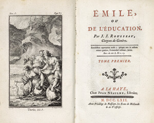 Rousseau, Jean-Jacques – Émile, ou de l'éducation