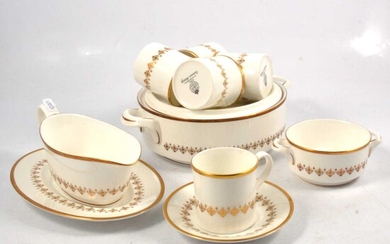 Royal Worcester 'Summer Morning' pattern part dinner and coffee service.