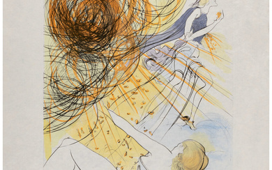 Salvador Dalí (1904-1989), Hommage à Mercure (1973)