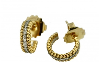 Schlumberger for Tiffany & Co., Diamond Earrings
