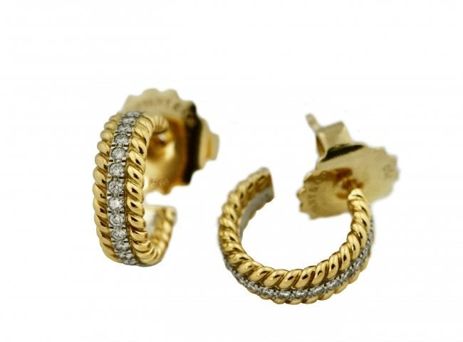 Schlumberger for Tiffany & Co., Diamond Earrings