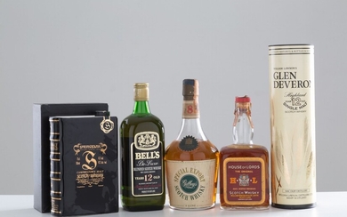 Selezione whisky scozzesi (5 bt). - Springbank Single Malt...