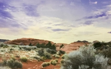 Signed Jessie Kimball Desert Landscape Photo