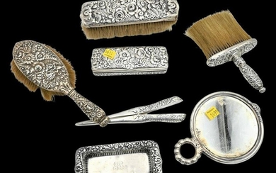 Seven Piece Tiffany & Company Sterling Silver Set