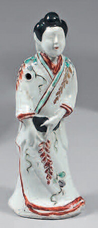 Small Japanese porcelain statuette. Late 17th-early