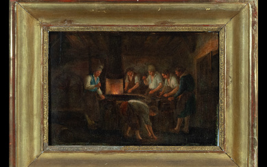 The Forge, Dutch school by David Teniers I from the...