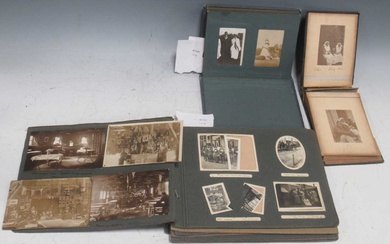 Three First World War photograph albums: Egypt and Palestine: small album with 32 original