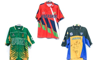 Three Signed Cricket Shirts