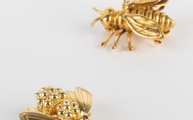 Tiffany & Co. 18k Gold Bee Pin