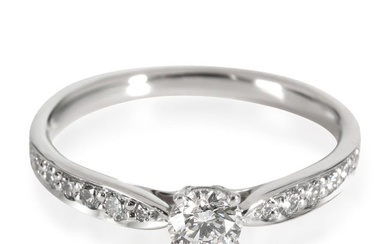Tiffany & Co. Harmony Diamond Engagement Ring in Platinum G VS1 0.32 CTW