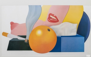 Tom Wesselmann 1931-2004 Modern Pop Art Nude Litho