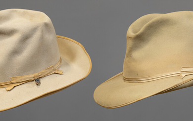 Two Harold McCracken Hats