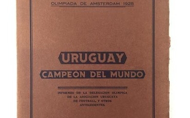 Two books written by J. Airin on Uruguay’s olympic foot