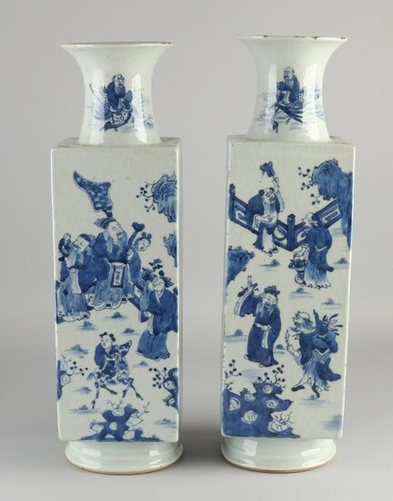 Two large rare 17th - 18th century Chinese porcelain