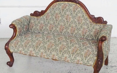 Victorian Rococo style settee