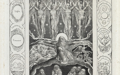 WILLIAM BLAKE When the Morning Stars Sang Together & All the Sons of...
