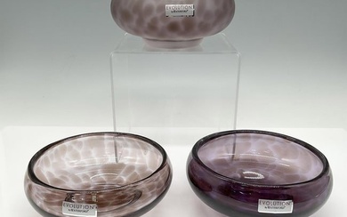 Waterford Crystal Evolution Bowls, Urban Safari - Set of 3