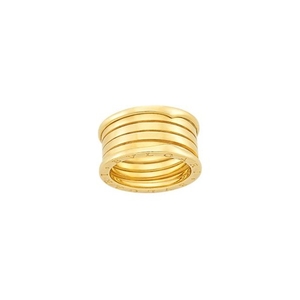 Wide Gold 'B.Zero1' Five Band Ring, Bulgari