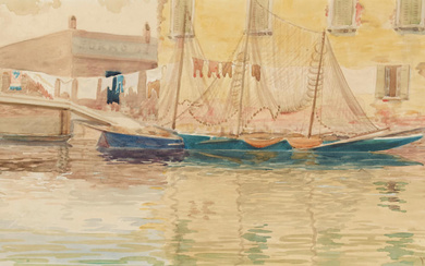 William Lees Judson (1842-1928) On the Giudecca, Venice sight 6...