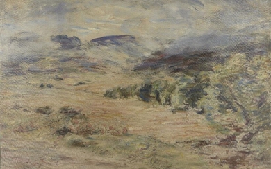 William McTaggart RSA RWA, Scottish 1835-1910 - Glenramskill, 1908; oil on canvas, 98.3 x 147.2 cm Provenance: The Artist's Trustees; The Fine Art Society, London; private collection, purchased from the above and thence by descent Literature: James...