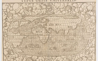 World.- Münster (Sebastian) Typus Orbis Universalis, [c. 1550].
