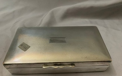 silver plate cigarette case