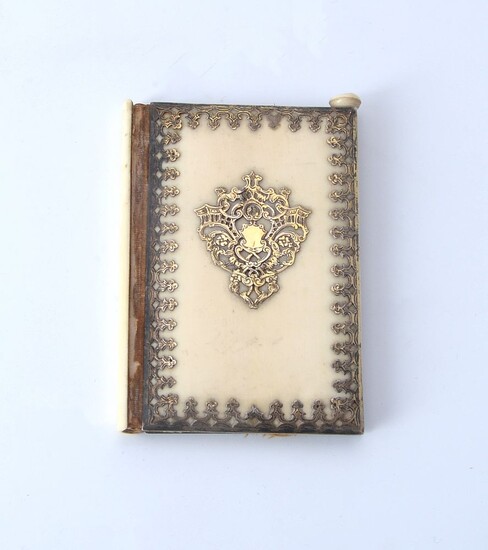 ? A French ivory and silver gilt aide memoire