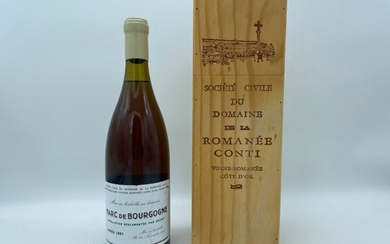 1 bouteille de Marc de Bourgogne 1991 Domaine...