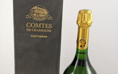 1 coffret Taittinger 1998 - Comtes de Champagne