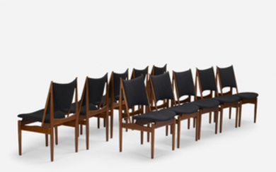 Finn Juhl, Egyptian chairs, set of ten