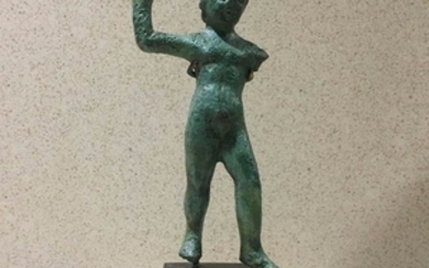 Italic bronze Herakles 3rd - 2nd century BC; height cm...
