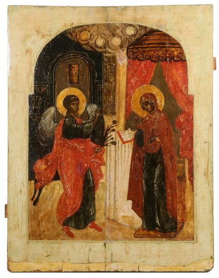 17TH C. LARGE RUSSIAN ICON