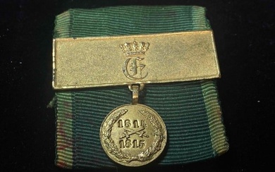 1813-1815 Saxony - Altenburg Veterans Service Badge