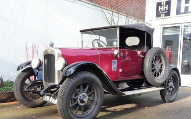 1928 Austin 'Heavy' 12/4 Two-Seater with Dickey No Reserve