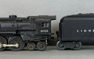 1948 Lionel O Scale No. 2026 Steam Locomotive and Tender
