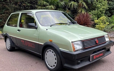 1985 MG Metro Turbo Only 9,877 miles and Three Owners from New