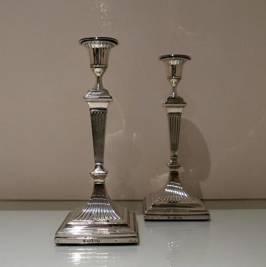 19th Century Antique Victorian Sterling Silver Pair