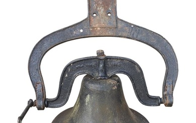19th c. Cast Iron Plantation Bell