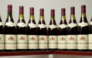 10 bouteilles NUITS ST GEORGES DESVIGNES Ainé et F…