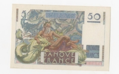 50 F Le Verrier du 7.6.1951. F 20/18. Rare et...