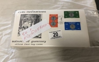 50+ Guernsey first day covers