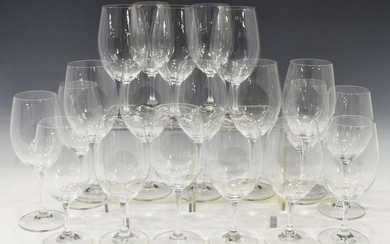 (20) RIEDEL COLORLESS GLASS WINE STEMWARE