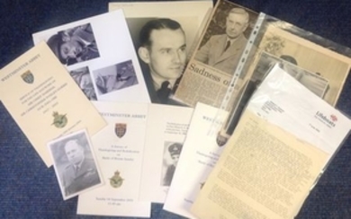 Battle of Britain ephemera collection from historian Ted Sergison collection. Big pile includes vintage WW2 photos, letters,......